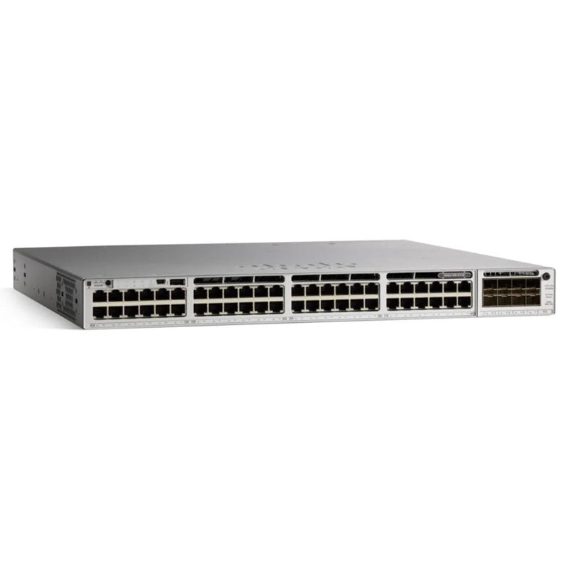 Cisco Catalyst C9300-48P-A 48 port Gigabit Ethernet PoE+ Layer 3 managed network switch with stackable capability