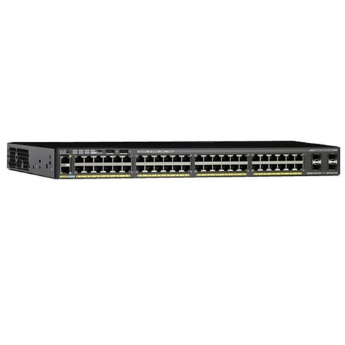 Cisco Catalyst WS-C2960X-48FPD-L 48 port Gigabit Ethernet PoE+ Layer 2 managed switch with 2x 10G SFP+ uplinks