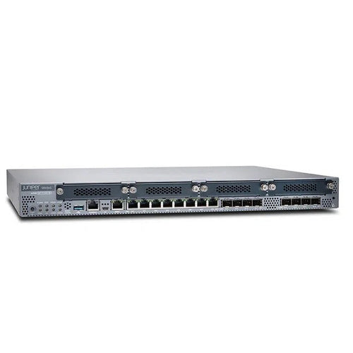 Juniper SRX345-SYS-JB next generation firewall security appliance running Junos OS for branch office VPN and enterprise network protection