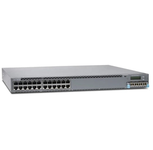 Juniper EX4300 24T 24 port Gigabit Ethernet managed Layer 2 and Layer 3 enterprise network switch for rackmount deployment