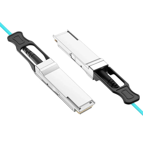 100G QSFP28 compatible active optical cable for high speed Ethernet fiber connectivity in servers and data centers