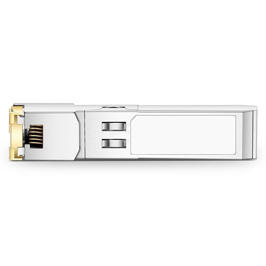 1000BASE-T-SFP-Kupfer-RJ45-Transceiver-Modul für 100 m Gigabit-Ethernet zur Anbindung von Servern und Rechenzentren