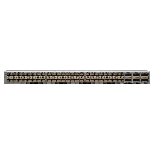 Cisco Nexus N9K-C93180YC-EX data center switch with 1/10/25G SFP28 ports and 40/100G QSFP28 uplinks
