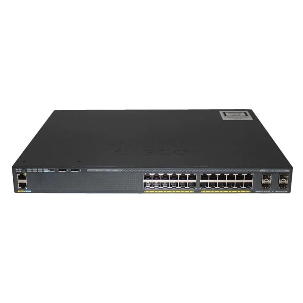 Cisco WS-C2960X-24TS-LL

Cisco Catalyst 2960X switch

24-port Gigabit Ethernet

managed Layer 2 switch

LAN Lite software

4x 1G SFP uplinks

rackmount 1U switch

enterprise access switch

Cisco 2960X series

business network switch

campus network infrastructure

professional network switch