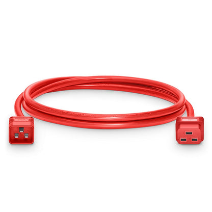IEC320 C20

IEC320 C19

12AWG

250V

20A

Power extension

Cable

Power cable

Data center

Rack

PDU

Power distribution

Available in 0.6 m, 0.9 m, 1.2 m, 1.5 m, 1.8 m, 3 m

RED