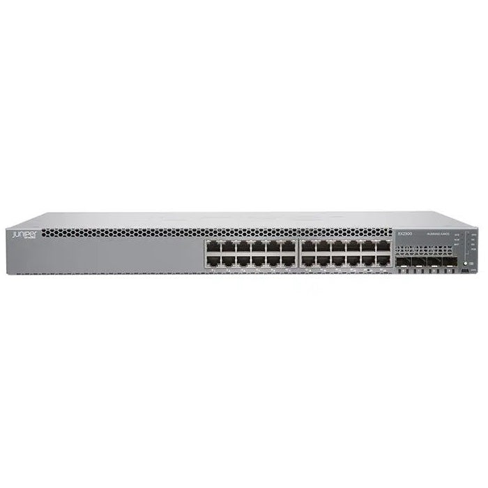 Juniper EX2300-24T

Juniper EX2300 switch

24-poorts Gigabit Ethernet

managed Layer 2/3 switch

enterprise access switch

rackmount 1U switch

campus netwerkswitch

Junos OS switch

zakelijke netwerkinfrastructuur

professionele netwerkswitch

datacenter access switch

high-performance access switch