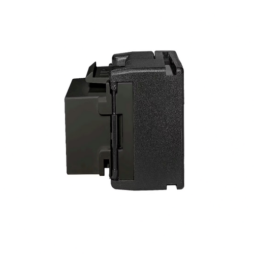KU-T 1/8 tool-less Cat6 RJ45 keystone module UTP connector 12-pack for structured network cabling installations