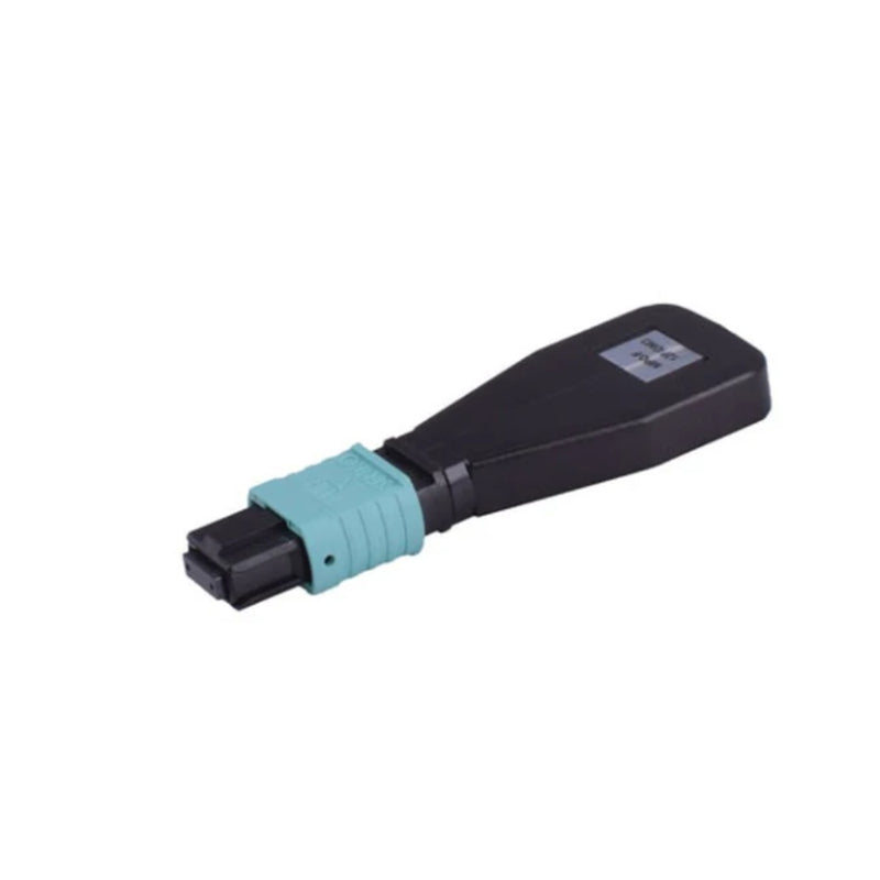 16 fiber MTP MPO loopback module with MTP MPO female Type 1 connector for OS2 9/125 singlemode fiber testing in high density datacenter networks