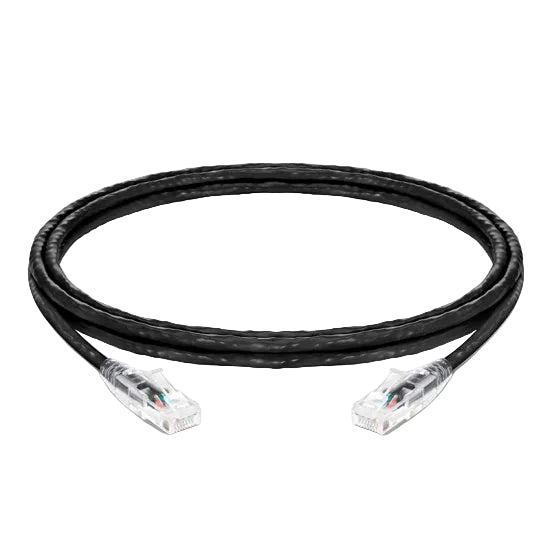 Cat6 U/UTP patch cable

Cat6 unshielded network cable

RJ45 Cat6 patch cord

U/UTP LAN cable

10G Ethernet cable

100% copper patch cable

High-speed network cable

Structured cabling

Data center network cable

Professional Cat6 Ethernet cable

Available in 0.25 m, 0.5 m, 1 m, 2 m, 3 m, 5 m, 7 m, 10 m, 15 m, 20 m

Black