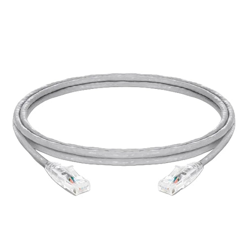 Cat6 U/UTP RJ45 Ethernet patch cable grey 100% copper high speed network cable for LAN and data center connectivity