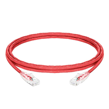 Cat6 U/UTP patch cable

Cat6 unshielded network cable

RJ45 Cat6 patch cord

U/UTP LAN cable

10G Ethernet cable

100% copper patch cable

High-speed network cable

Structured cabling

Data center network cable

Professional Cat6 Ethernet cable

Available in 0.25 m, 0.5 m, 1 m, 2 m, 3 m, 5 m, 7 m, 10 m, 15 m, 20 m

Red