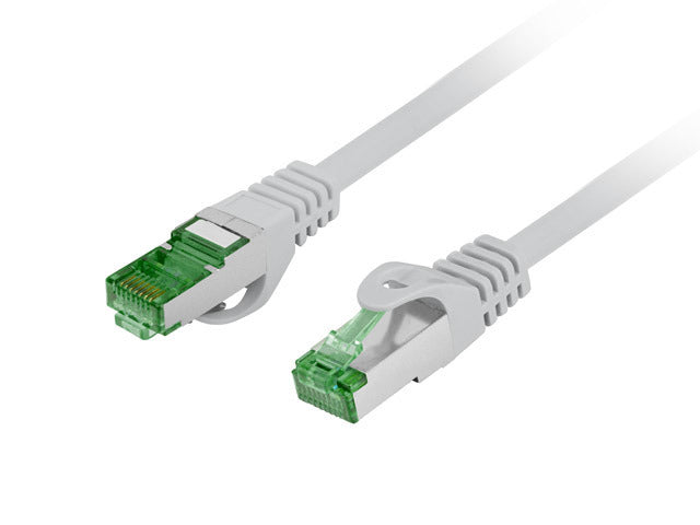 Cat7 S/FTP LSZH Ethernet patch cable, grey