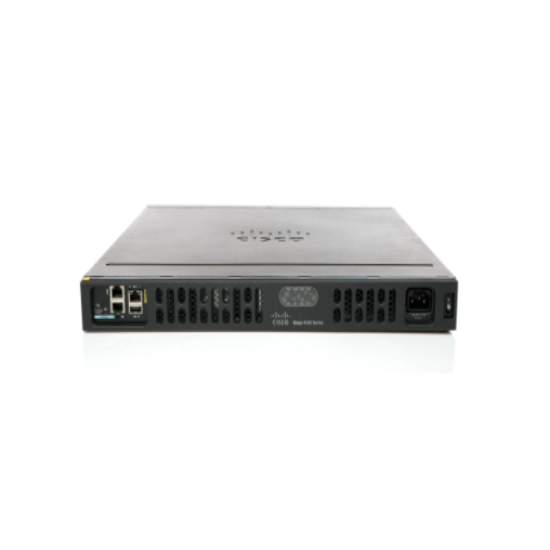 Cisco ISR4331/K9 Integrated Services Router with 3 GE ports, 2 NIM slots, and 1 SM slot for enterprise branch networking.
