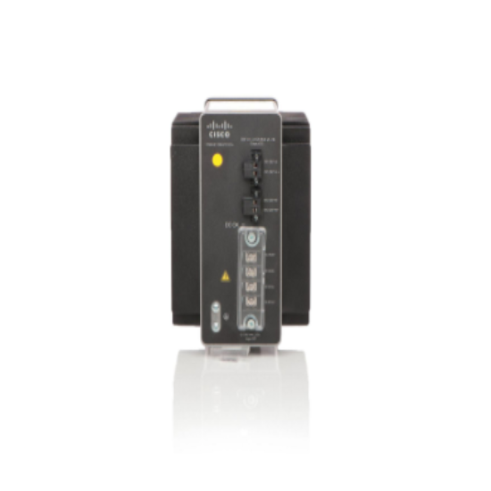 Cisco PWR-IE170W-PC-DC industrial 170W DC-to-DC power supply module for IE-4000 and IE-5000 switches.