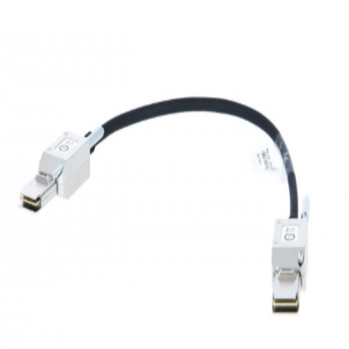 Cisco STACK-T2-50CM 50cm StackWise-160 stacking cable for Catalyst 2960-X and 2960-L switches.