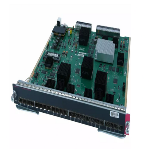 Cisco WS-X6824-SFP-2T 24-port Gigabit Ethernet SFP line card with DFC4 for Catalyst 6500-E and 6800 switches.